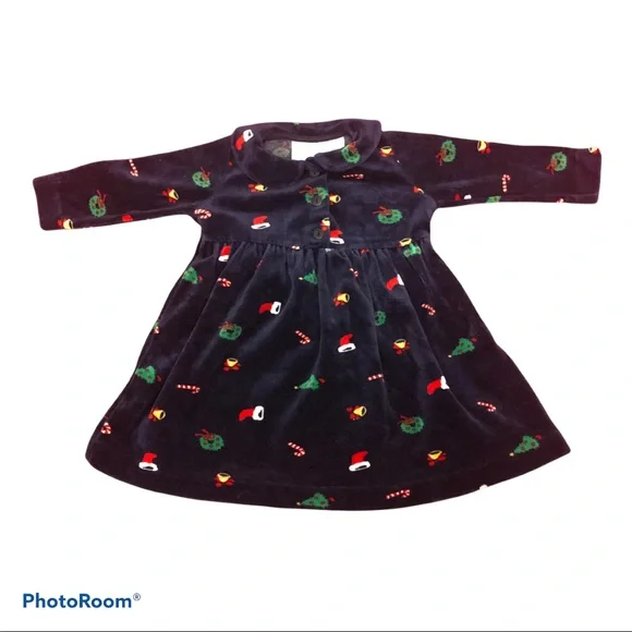 Hartstrings Baby | Dresses | Hartstrings Baby Soft Velour Christmas Dress  2m | Poshmark
